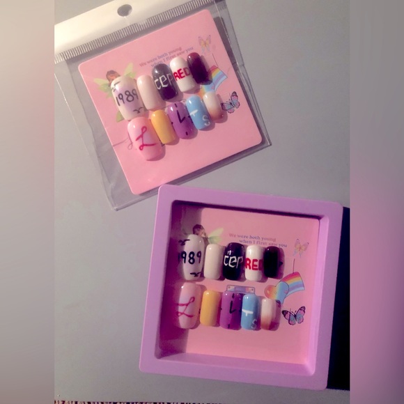 Taylor Swift Nails Eras Tour Press On Nails 2 Full Sets! Share w/ a Swif… - Picture 4 of 5